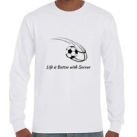 T-Shirt Hammer Manches Longues de Marque Gildan Vignette