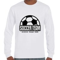 T-Shirt Hammer Manches Longues de Marque Gildan Vignette