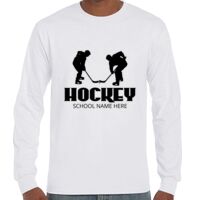 T-Shirt Hammer Manches Longues de Marque Gildan Vignette