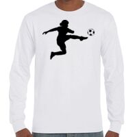 T-Shirt Hammer Manches Longues de Marque Gildan Vignette