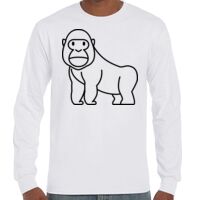 T-Shirt Hammer Manches Longues de Marque Gildan Vignette