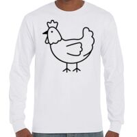 T-Shirt Hammer Manches Longues de Marque Gildan Vignette