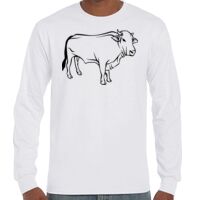 T-Shirt Hammer Manches Longues de Marque Gildan Vignette