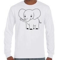 T-Shirt Hammer Manches Longues de Marque Gildan Vignette