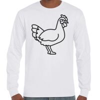 T-Shirt Hammer Manches Longues de Marque Gildan Vignette