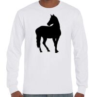 T-Shirt Hammer Manches Longues de Marque Gildan Vignette