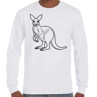 T-Shirt Hammer Manches Longues de Marque Gildan Vignette