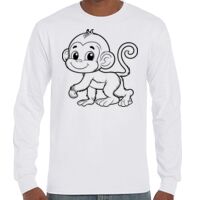 T-Shirt Hammer Manches Longues de Marque Gildan Vignette