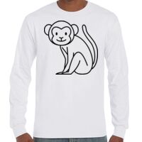 T-Shirt Hammer Manches Longues de Marque Gildan Vignette