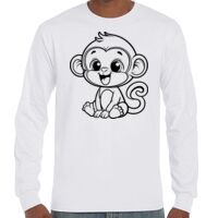 T-Shirt Hammer Manches Longues de Marque Gildan Vignette