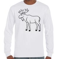 T-Shirt Hammer Manches Longues de Marque Gildan Vignette