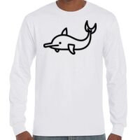 T-Shirt Hammer Manches Longues de Marque Gildan Vignette