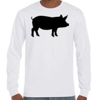 T-Shirt Hammer Manches Longues de Marque Gildan Vignette