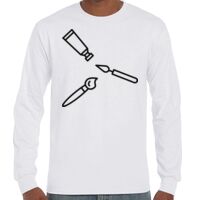T-Shirt Hammer Manches Longues de Marque Gildan Vignette