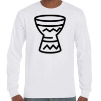 T-Shirt Hammer Manches Longues de Marque Gildan Vignette