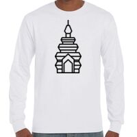 T-Shirt Hammer Manches Longues de Marque Gildan Vignette