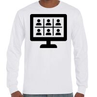 T-Shirt Hammer Manches Longues de Marque Gildan Vignette