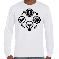 T-Shirt Hammer Manches Longues de Marque Gildan Vignette