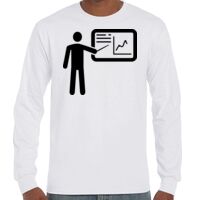 T-Shirt Hammer Manches Longues de Marque Gildan Vignette