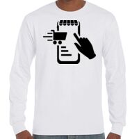 T-Shirt Hammer Manches Longues de Marque Gildan Vignette