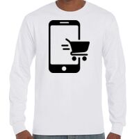 T-Shirt Hammer Manches Longues de Marque Gildan Vignette