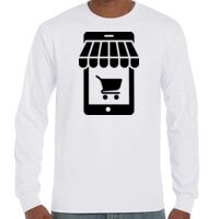 T-Shirt Hammer Manches Longues de Marque Gildan Vignette