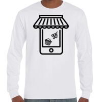 T-Shirt Hammer Manches Longues de Marque Gildan Vignette