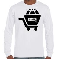 T-Shirt Hammer Manches Longues de Marque Gildan Vignette