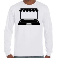 T-Shirt Hammer Manches Longues de Marque Gildan Vignette