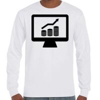 T-Shirt Hammer Manches Longues de Marque Gildan Vignette