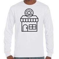 T-Shirt Hammer Manches Longues de Marque Gildan Vignette