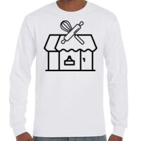 T-Shirt Hammer Manches Longues de Marque Gildan Vignette