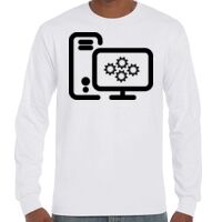 T-Shirt Hammer Manches Longues de Marque Gildan Vignette