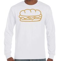 T-Shirt Hammer Manches Longues de Marque Gildan Vignette