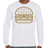 T-Shirt Hammer Manches Longues de Marque Gildan Vignette