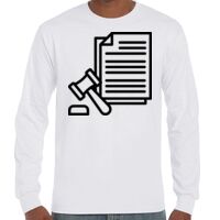 T-Shirt Hammer Manches Longues de Marque Gildan Vignette