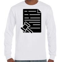 T-Shirt Hammer Manches Longues de Marque Gildan Vignette