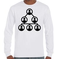 T-Shirt Hammer Manches Longues de Marque Gildan Vignette