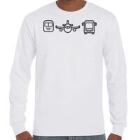 T-Shirt Hammer Manches Longues de Marque Gildan Vignette