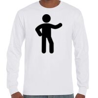 T-Shirt Hammer Manches Longues de Marque Gildan Vignette