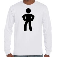 T-Shirt Hammer Manches Longues de Marque Gildan Vignette