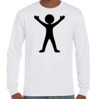 T-Shirt Hammer Manches Longues de Marque Gildan Vignette