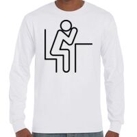 T-Shirt Hammer Manches Longues de Marque Gildan Vignette