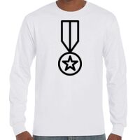 T-Shirt Hammer Manches Longues de Marque Gildan Vignette
